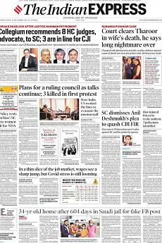 The Indian Express Mumbai - August 19th 2021