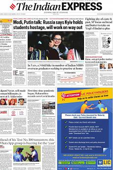 The Indian Express Mumbai - March 3rd 2022