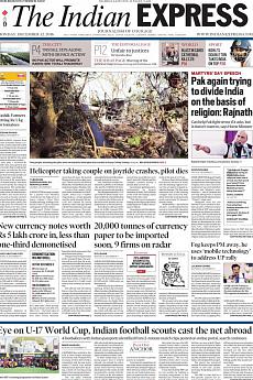 The Indian Express Mumbai - December 12th 2016