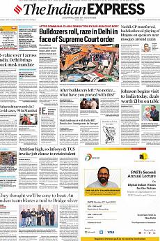 The Indian Express Mumbai - April 21st 2022